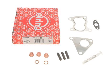 Монтажний комплект турбіни для RENAULT Kangoo/Logan/Megane \'\'1.5dci \'\'02-13, ELRING (714860) Монтажний комплект турбіни для RENAULT Kangoo/Logan/Megane \'\'1.5dci \'\'02-13, ELRING (714860)