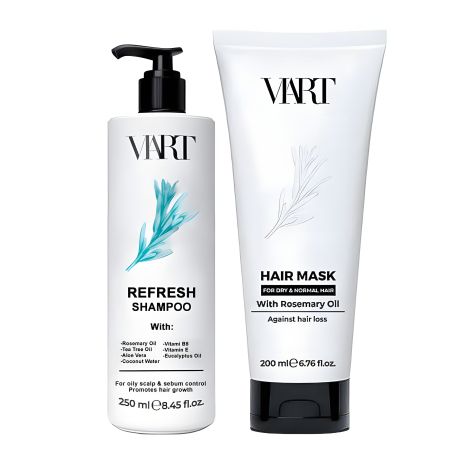 Набор против выпадения VIART DUO with Rosemary Oil шампунь и маска для сухих и нормальных волос, 250+200 мл