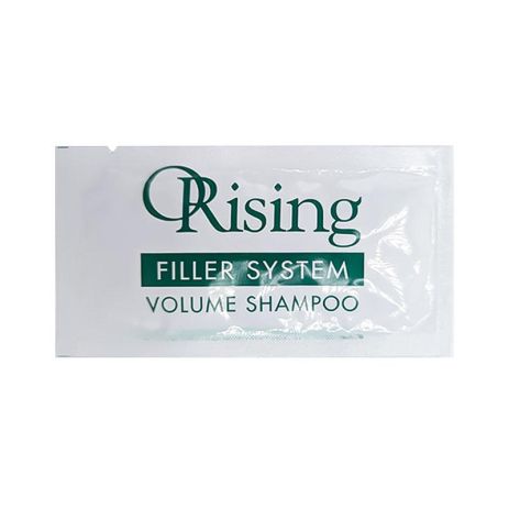 Фітоесенціальний шампунь ORising Filler System Volume Shampoo для надання об'єму тонкому волоссю, пробник саше 10 мл