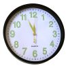 Фосфорний настінний годинник Світиться Круглий (30 см) Timelike™ Ph-01-Br білий
