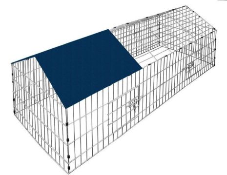 Клетка для кролика морской свинки средних грызунов Wide 75 x 180 x 75cm