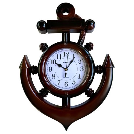 Настінний годинник Якір Морський (38х29 см) Time
