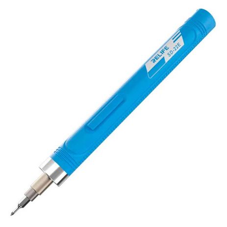 Викрутка акумуляторна RELIFE SD-22E прецизійна, набір біт 10 шт., реверс, 350 mAh, Type-C, Blue Викрутка акумуляторна RELIFE SD-22E прецизійна, набір біт 10 шт., реверс, 350 mAh, Type-C, Blue