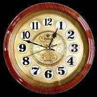 Годинник настінний Класика-58 Золото (32 см), Круглий