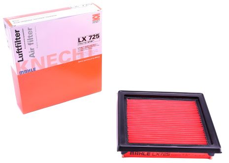 Повітряний фільтр для NISSAN NOTE, MAHLE/KNECHT (LX725) Повітряний фільтр для NISSAN NOTE, MAHLE/KNECHT (LX725)
