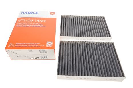 Угольный салонный фильтр для BMW 5 G30, 7 G11 14, MAHLE/KNECHT (LAK6752S)