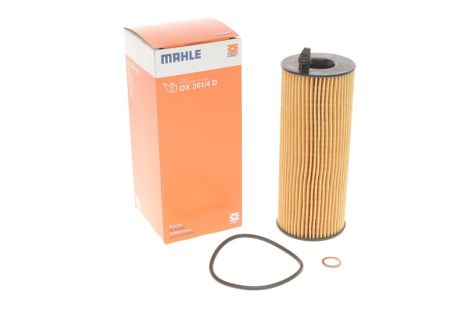 Фильтр масляный BMW 1/3/5, MAHLE/KNECHT (OX361/4D) (11427807177)