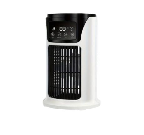 Настольный вентилятор BYM-901S с питанием от USB и функцией увлажнения white
