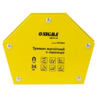Магнит для сварки трапеция 34кг 105×65×65×45мм (30,45,60,75,90,135°) SIGMA 4270361