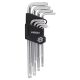 Ключі TORX 9шт T10-T50мм CrV (середні з отвором) SIGMA 4022221