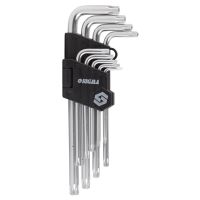 Ключи TORX 9шт T10-T50мм CrV (средние с отверстием) SIGMA 4022221