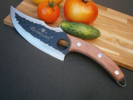 Нож поварской Sonmelony Chef RT-06 фултанг 27 см