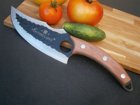 Кулінарний ніж Sonmelony Chef RT-06 фултанг 27 см
