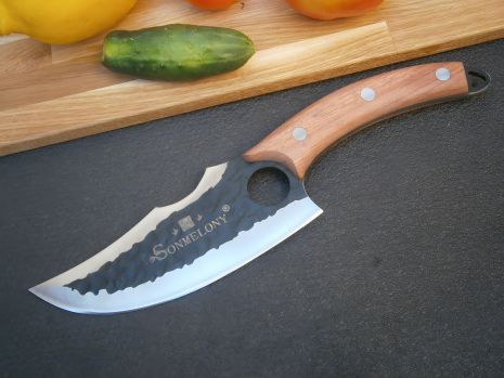 Кухонний ніж Sakuri Sonmelony RT-06 фултанг 27 см