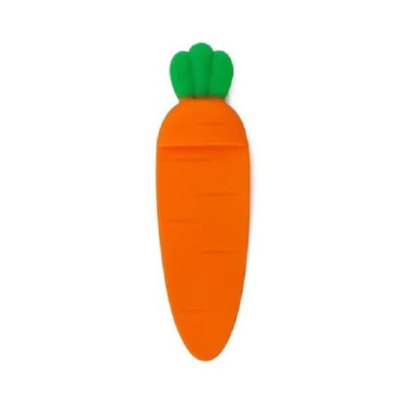 Закладка книжная креативная "Морковка" мягкая carrot orange