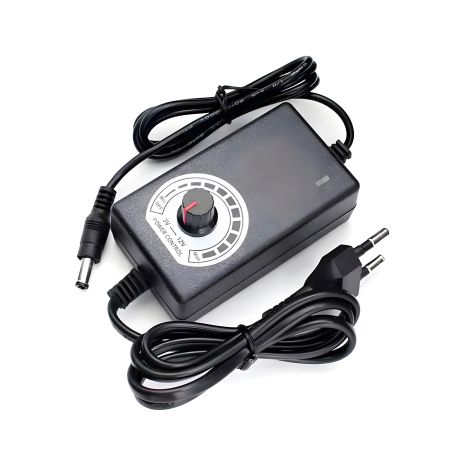 Універсальний блок живлення PA001-Y12A, DC 3V-12V (2AMax) black