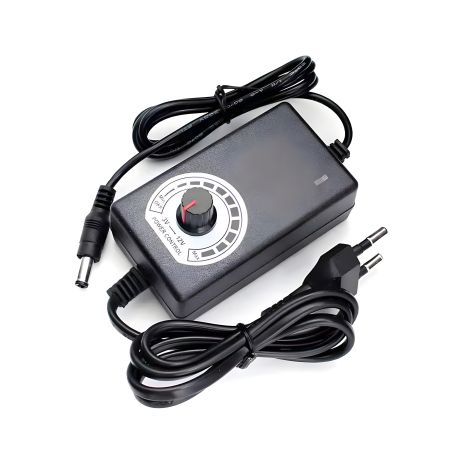 Універсальний блок живлення PA001-Y12A, DC 3V-12V (2AMax) black