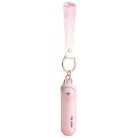 Вентилятор PF06RP Animal портативний, акумуляторний, розкладний, дитячий, 2W, 500mAh, Rabbit Pink