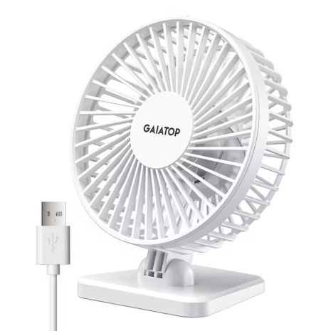 Настольный вентилятор Gaiatop TF30 USB black White