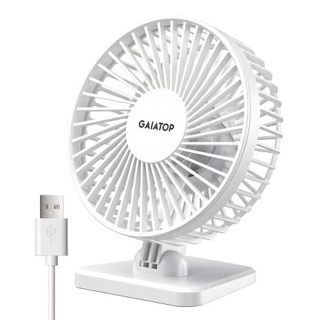 USB вентилятор настільний Gaiatop TF30, White