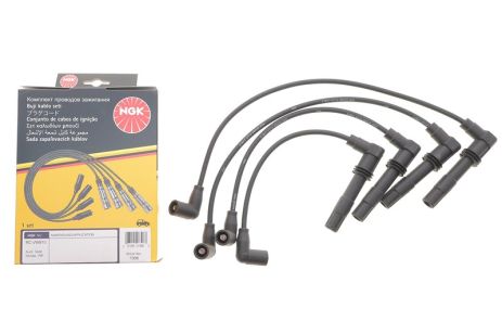 К-кт проводiв NGK (RC-VW910) SEAT/SKODA/VW Ibiza/Fabia/Polo 1,4-1,6 98-09, NGK (7306)