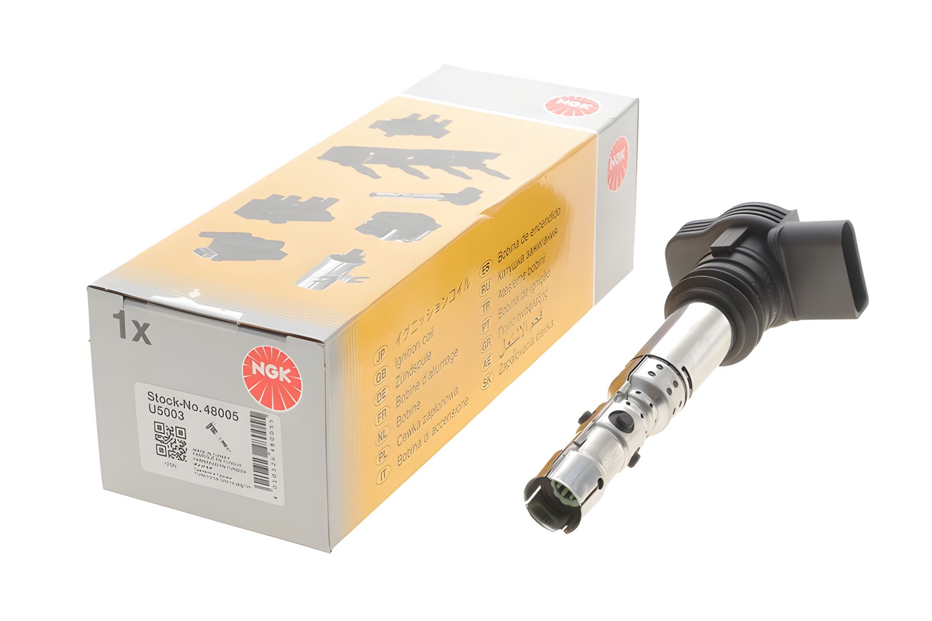Катушка зажигания для VW NEW, SKODA SUPERB и AUDI A4, NGK (48005) Катушка зажигания для VW NEW, SKODA SUPERB и AUDI A4, NGK (48005)