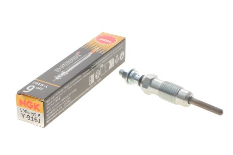 Свічка розжарення DAEWOO KORANDO, SSANGYONG KORANDO, MERCEDES-BENZ T1/TN, Y-916 NGK (5906)