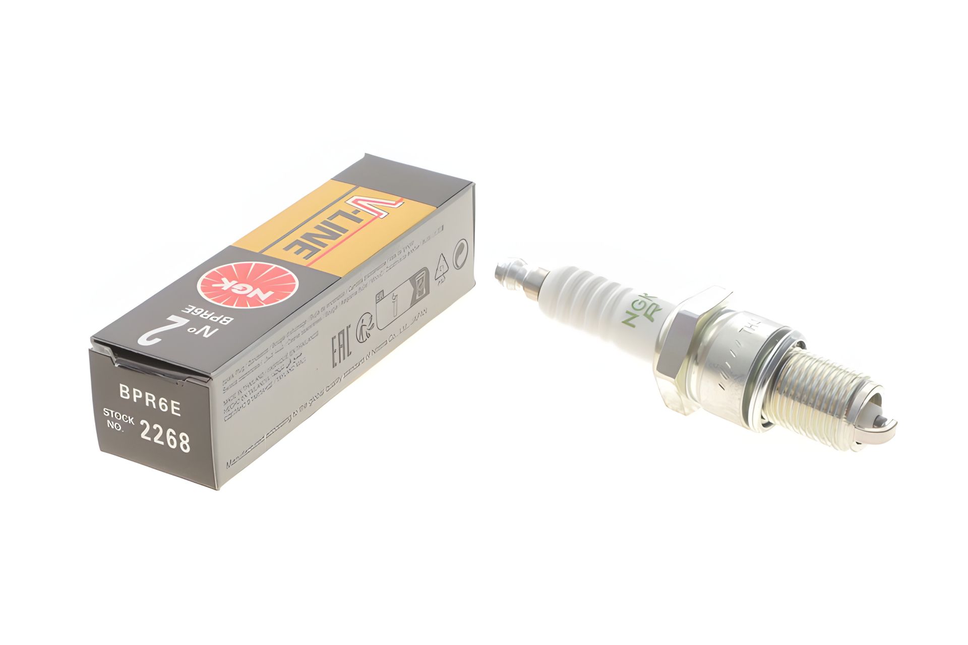 Свеча зажигания INNOCENTI KORAL, MORGAN FOUR, FSO 127P, BPR6E V-Line 2 NGK (2268) Свеча зажигания INNOCENTI KORAL, MORGAN FOUR, FSO 127P, BPR6E V-Line 2 NGK (2268)