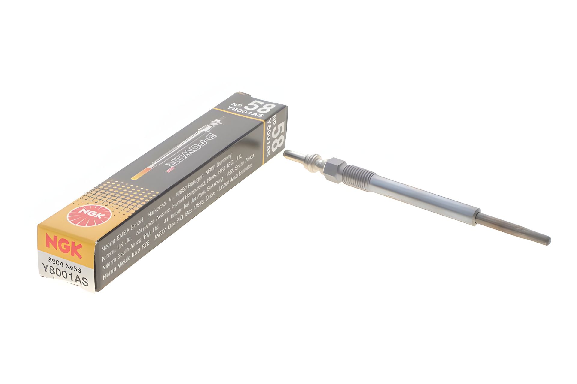 Розжарювання свічка OPEL ZAFIRA, FIAT SCUDO, FORD MONDEO, Y8001AS D-Power 58 NGK (8904) Розжарювання свічка OPEL ZAFIRA, FIAT SCUDO, FORD MONDEO, Y8001AS D-Power 58 NGK (8904)