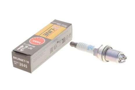 Запальна свічка для SKODA OCTAVIA, MERCEDES-BENZ CLK, VW GOLF від NGK (BKUR6ET-10 V-Line 24, 3045) Запальна свічка для SKODA OCTAVIA, MERCEDES-BENZ CLK, VW GOLF від NGK (BKUR6ET-10 V-Line 24, 3045)