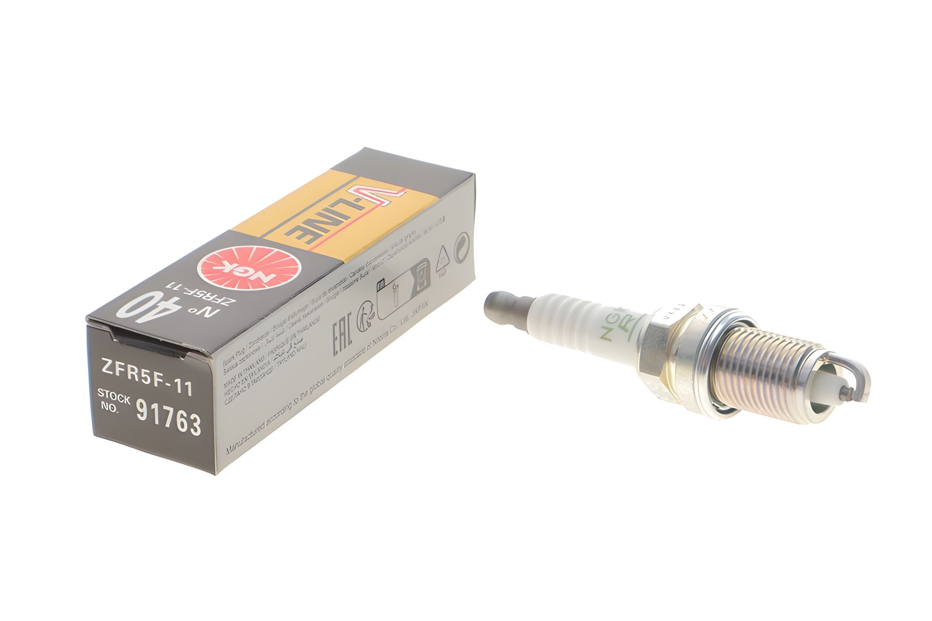 Свічка запалювання для SUZUKI WAGON, HYUNDAI i20, FIAT FREEMONT, ZFR5F-11 V-Line 40 NGK (91763) Свічка запалювання для SUZUKI WAGON, HYUNDAI i20, FIAT FREEMONT, ZFR5F-11 V-Line 40 NGK (91763)