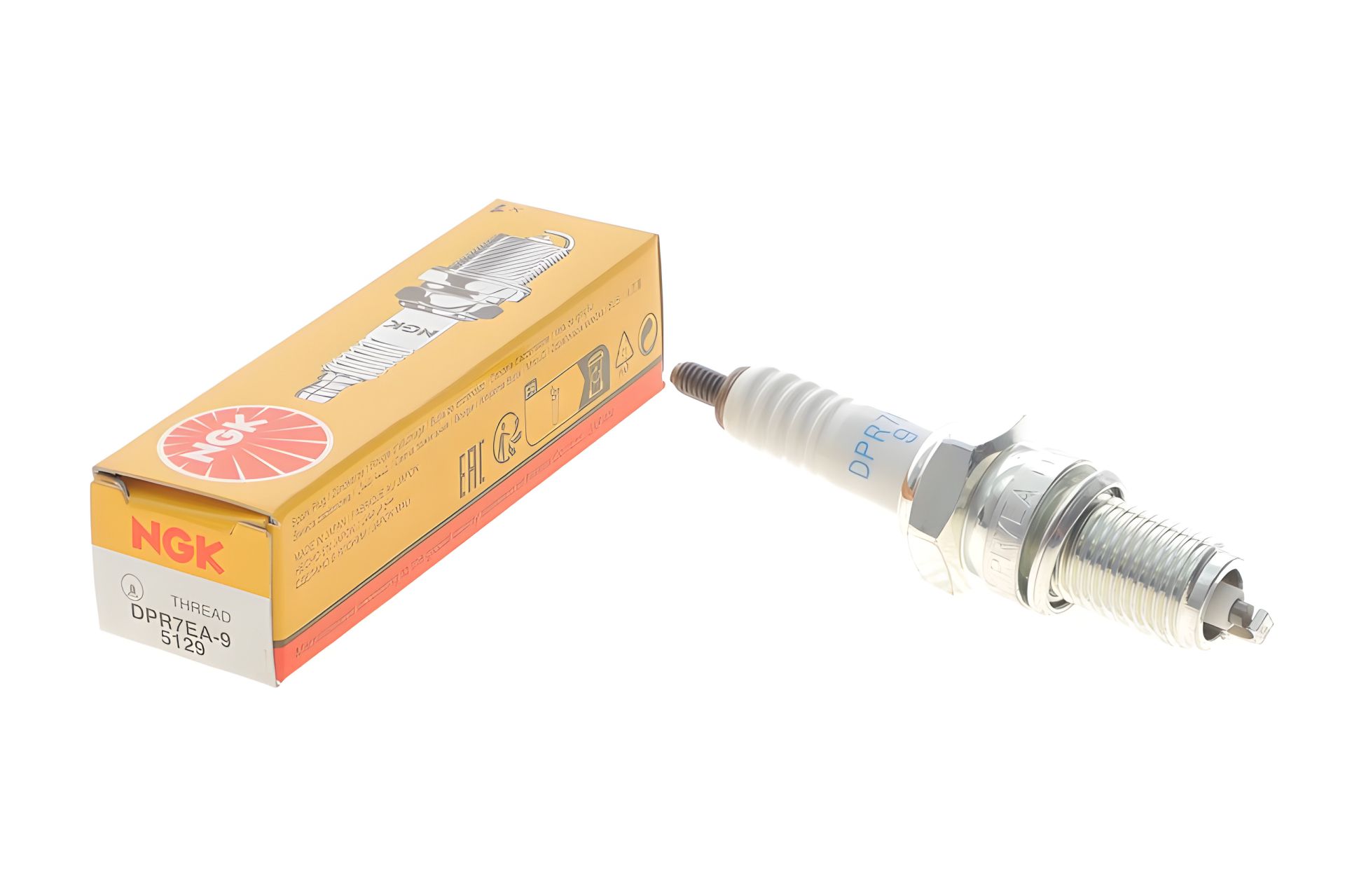 Свічка NGK запалювання (DPR7EA-9) (5129) Свічка NGK запалювання (DPR7EA-9) (5129)