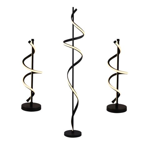 Комплект: LDD1001 BK Торшер + 2 TD2014 BK Настільні лампи Комплект: LDD1001 BK Торшер + 2 TD2014 BK Настільні лампи