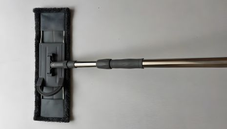 Швабра для підлоги "Педаль" з мікрофіброю 503/grey