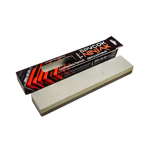 NINJA - Шліфувальний двошаровий брусок 200х40х20 мм F150/F360 VIROK 65V239