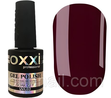 Гель-лак OXXI Professional, №129 (марсала), 10 мл Гель-лак OXXI Professional, №129 (марсала), 10 мл