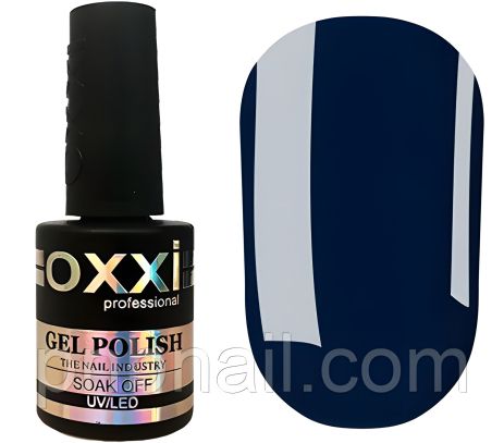 Гель-лак для нігтів OXXI №270 (смарагдово-синій), 10 мл
