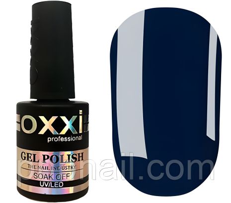 Гель-лак для нігтів OXXI №270 (смарагдово-синій), 10 мл