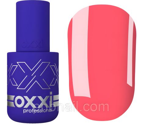 Гель-лак OXXI Professional №244 (неоново-рожевий), 10 мл