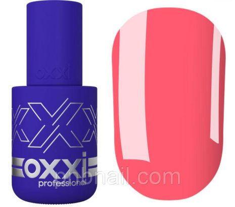 Гель-лак OXXI Professional №244 ( яскравий неоново рожевий ), 10 мл