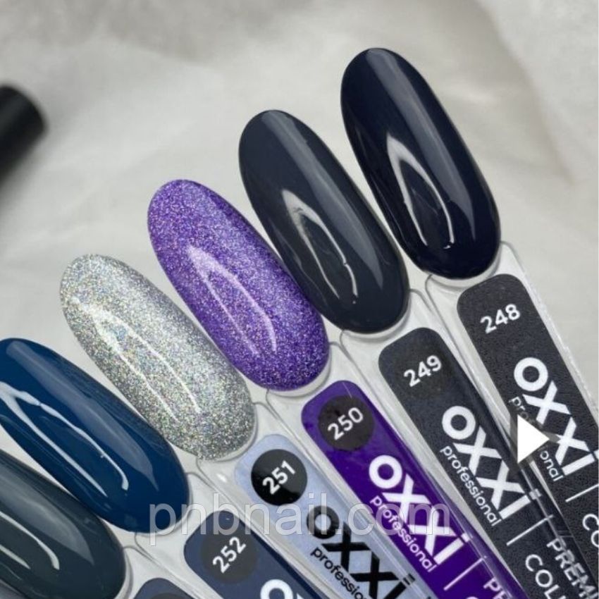 Гель-лак OXXI Professional №249 ( темно-сірий ), 10 мл Гель-лак OXXI Professional №249 ( темно-сірий ), 10 мл