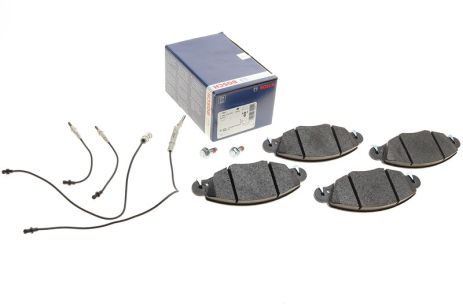 Комплект гальмівних колодок, дискове гальмо CITROËN C5, BOSCH (0986424581)
