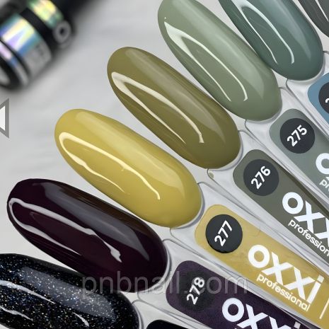 Гель-лак OXXI Professional №276 темно-гірчичний, 10 мл Гель-лак OXXI Professional №276 темно-гірчичний, 10 мл