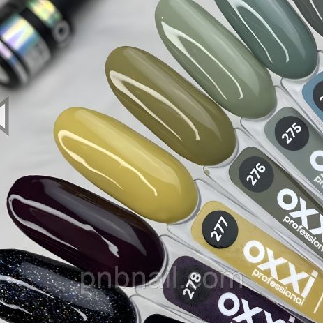 Гель-лак OXXI Professional №276 темно-гірчичний, 10 мл Гель-лак OXXI Professional №276 темно-гірчичний, 10 мл