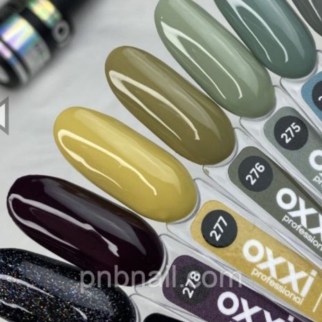 Гель-лак OXXI Professional №276 темно-гірчичний, 10 мл