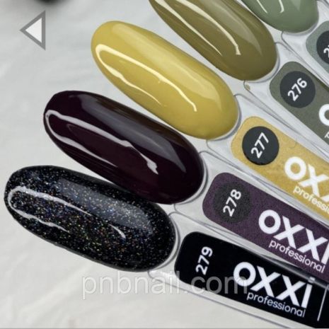 Гель-лак OXXI Professional № 278 Сливово-фіолетовий (Plum Purple), 10 мл