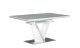 Обідній стіл Ніколь, розкладний, білий 1600/2200x900x760