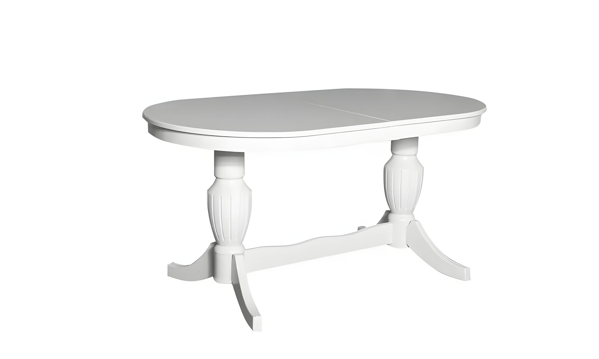 Стіл обідній Бланка, розкладний 1600/2000x900x750, білий Стіл обідній Бланка, розкладний 1600/2000x900x750, білий