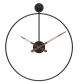 Часы настенные Ti-Time (60 см) лофт Loft5-B-600 металлические черные