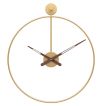 Часы настенные Ti-Time (60 см) лофт Loft5-G-600 металлические золотистые